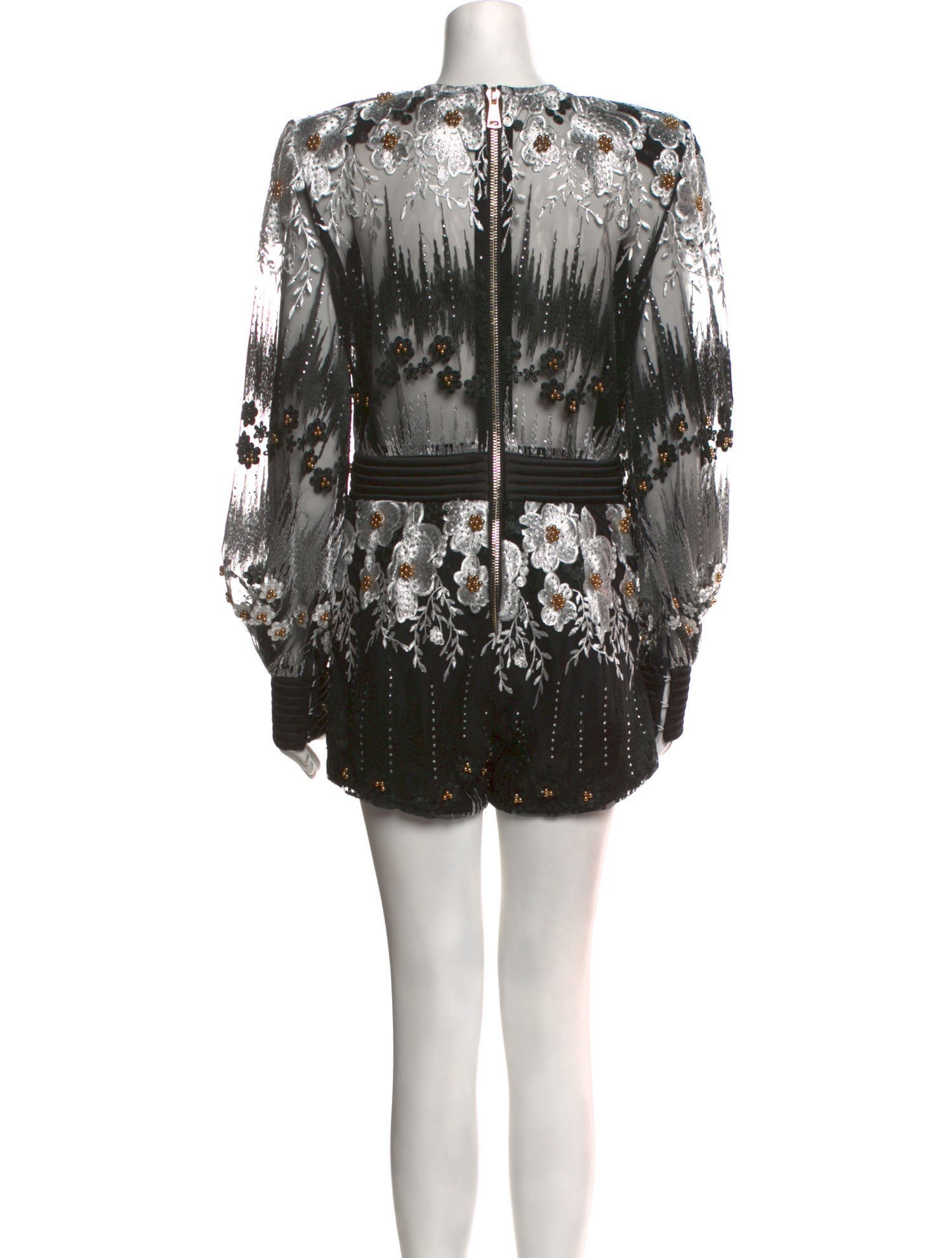 Zhivago Floral Print V-Neck Romper